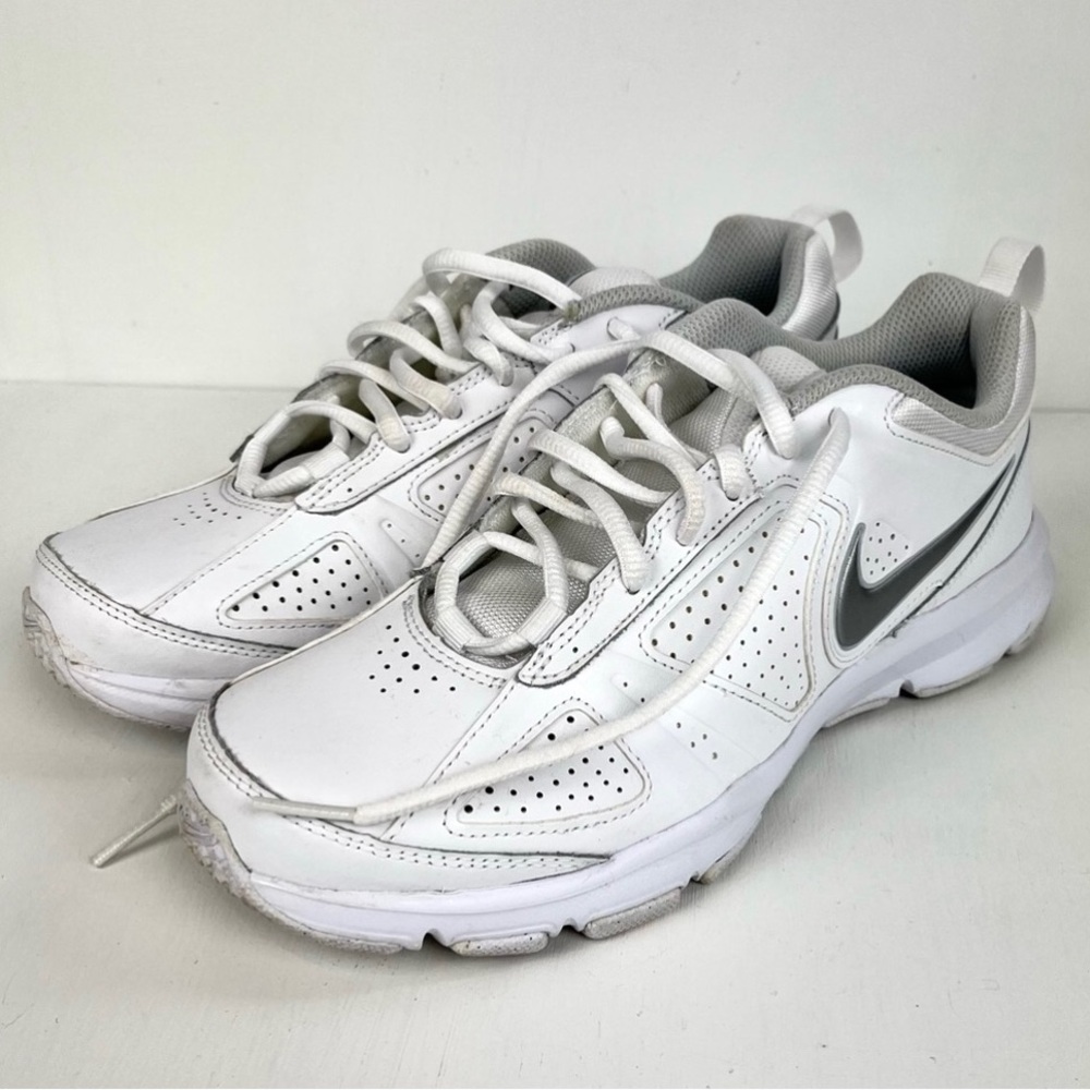 Nike T-Lite XI White Cross Trainers Womens Sneakers